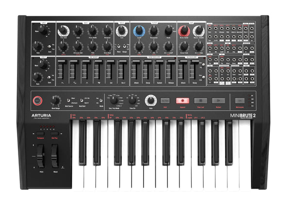 Arturia Minibrute 2 Semi-Modular Analog Synthesizer And Step Sequencer