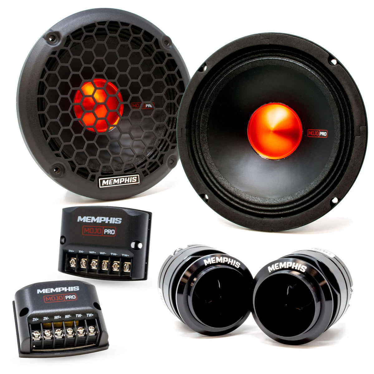 Memphis MJP6C 6.5" MOJO Pro Component Speaker System