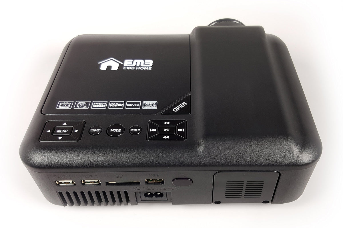 EMB Home EBP200 Portable DVD LED Projector