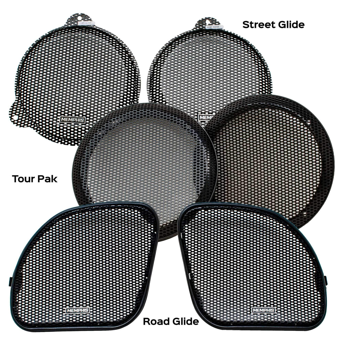 Memphis MXA62HD 6.5" Harley-Davidson Coaxial Speakers