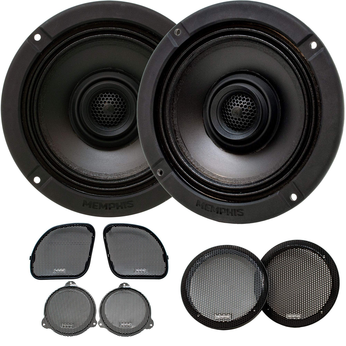 Memphis MXAHDPRO2 6.5" Harley-Davidson 2-Speaker Audio Kit