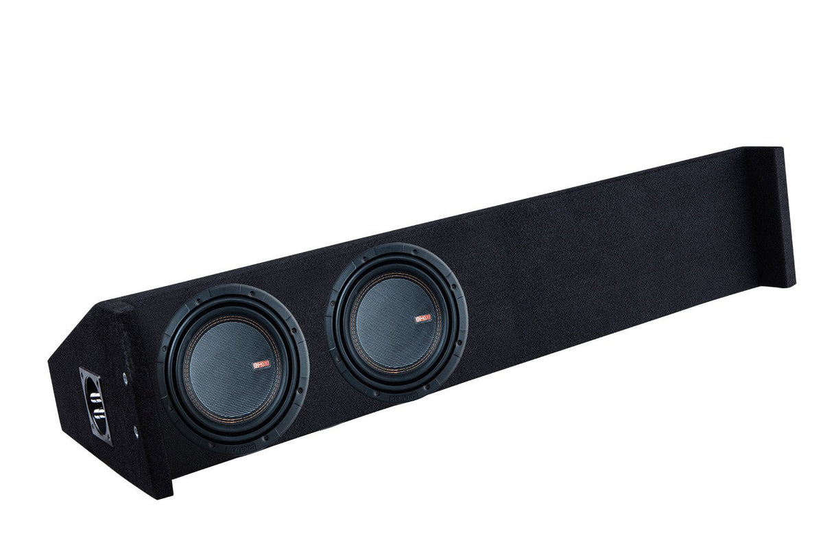 MEMPHIS MJME6D1TV2 Dual 6.5" 1-Ohm Loaded Truck Enclosure