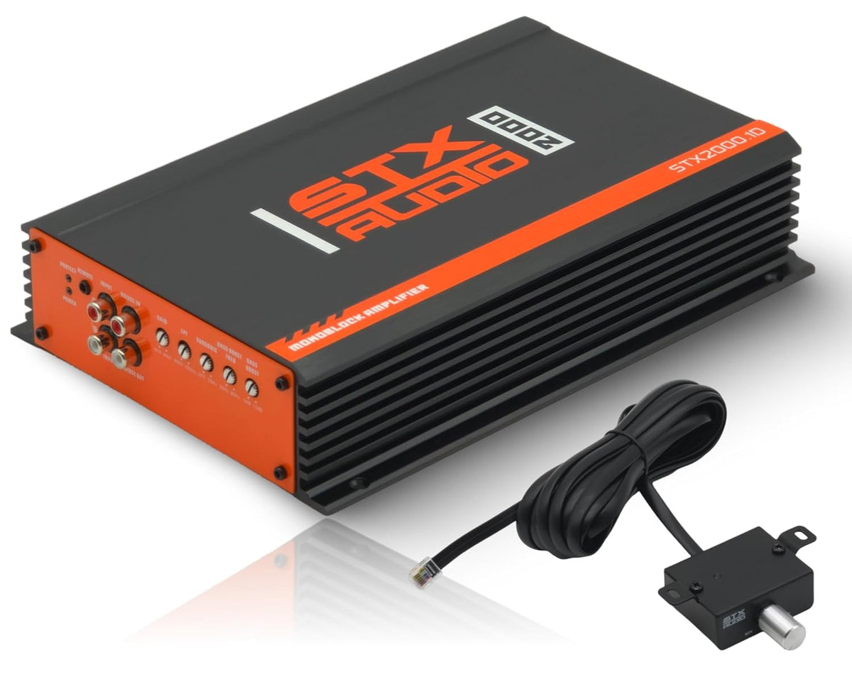 STX Audio STX2000.1D 2000W Class D Monoblock Amplifier