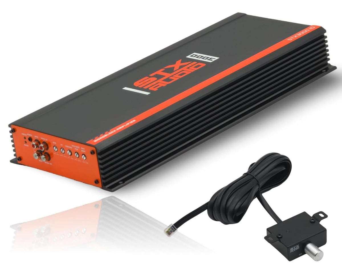 STX Audio STX3000.1D 3000W Monoblock Class D Amplifier