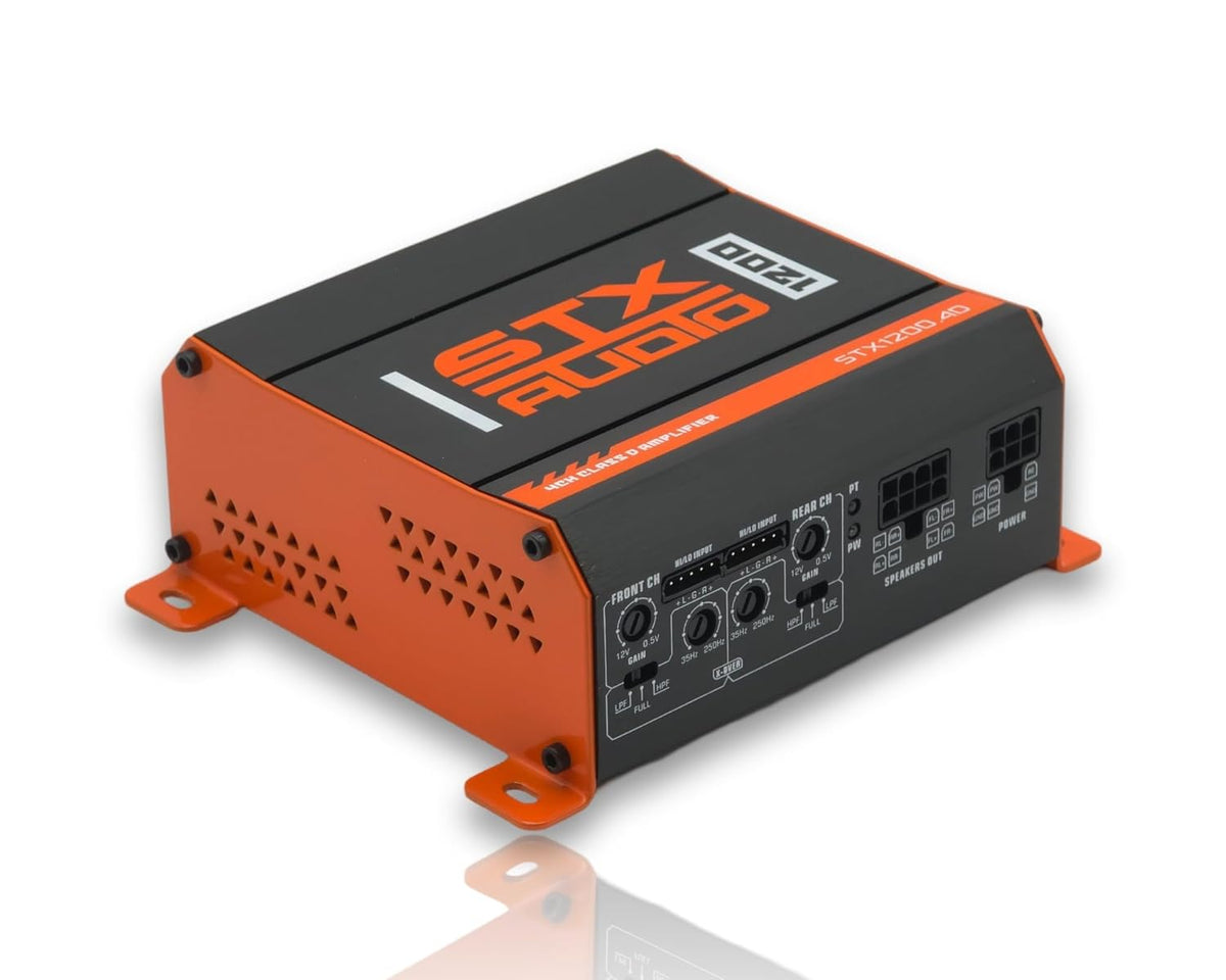 STX Audio STX1200.4D 4-Channel Class D Amplifier