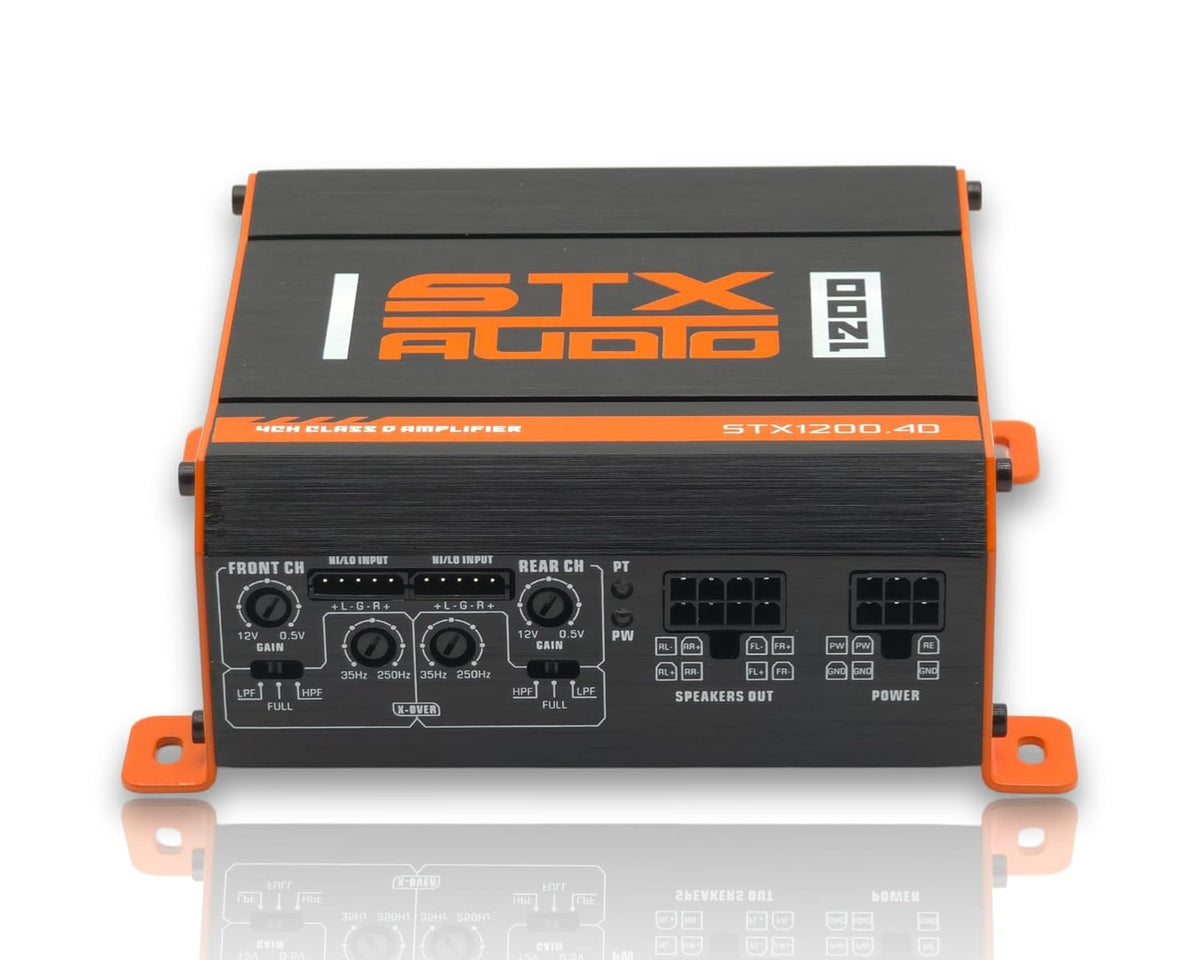 STX Audio STX1200.4D 4-Channel Class D Amplifier