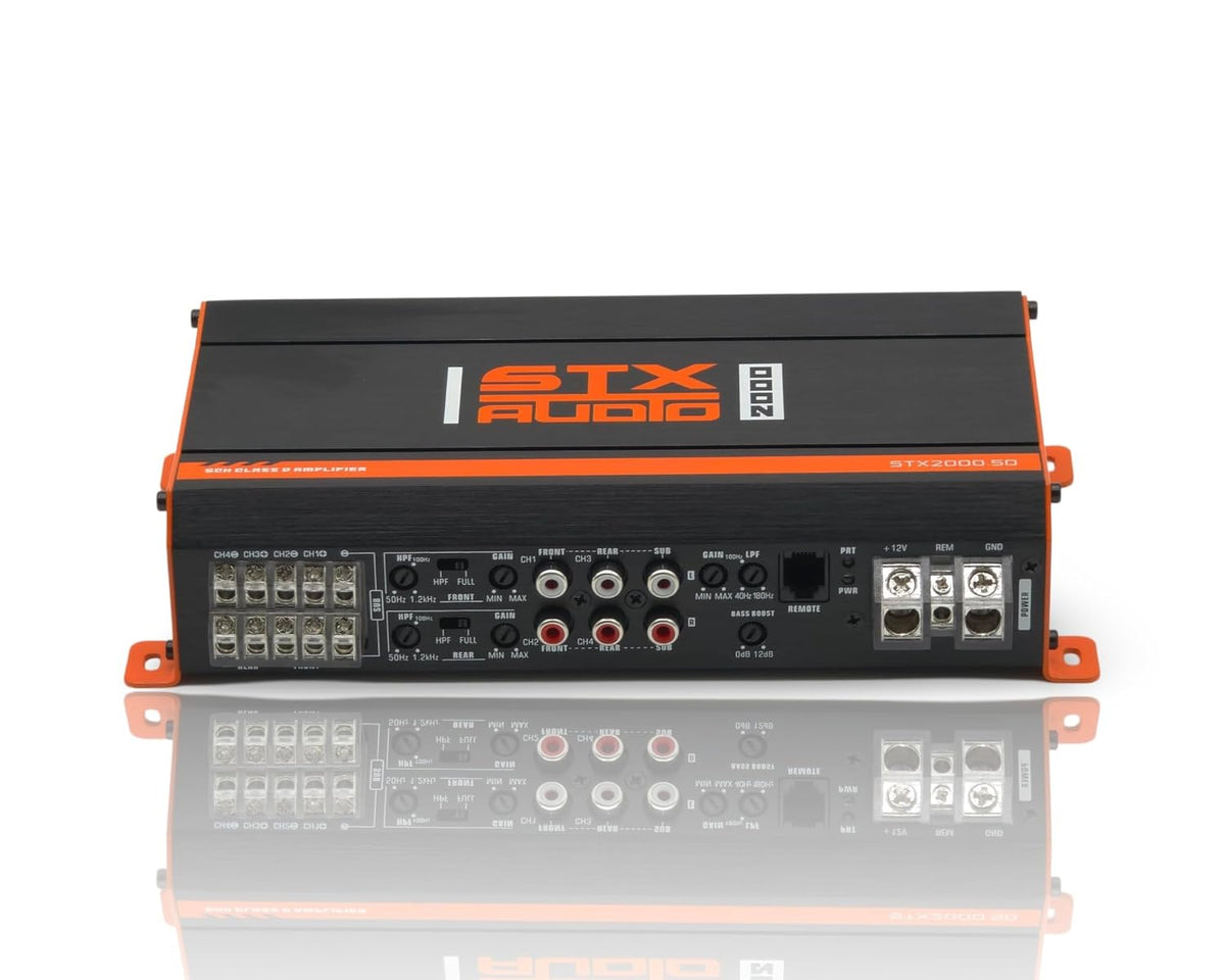 STX Audio STX2000.5D 5-Channel Class D Amplifier