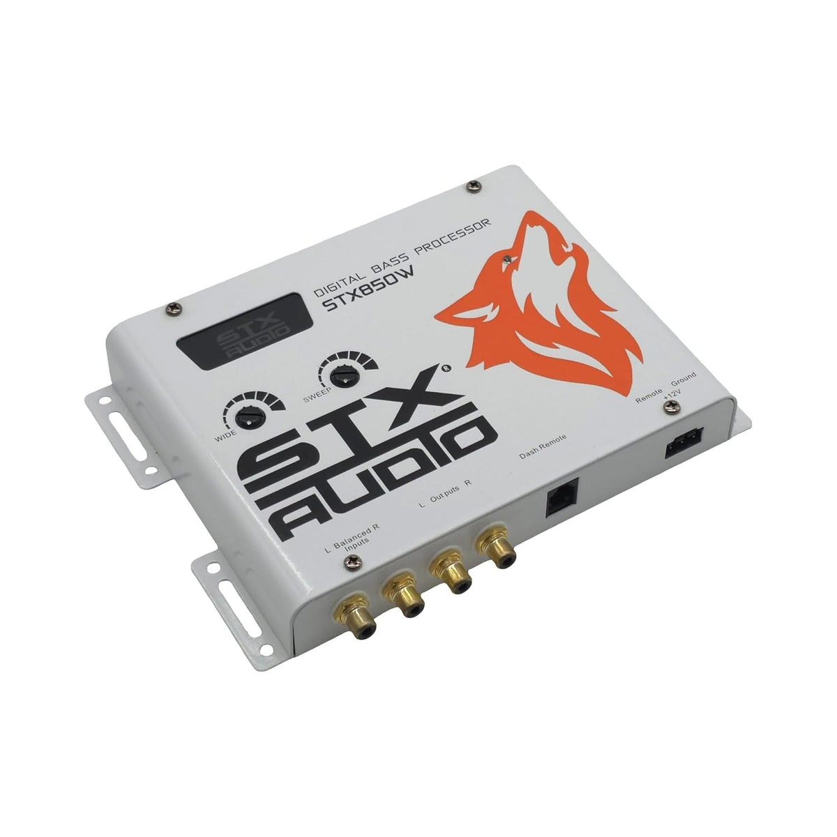 STX Audio STX850W Digital Bass Processor with Dash Remote