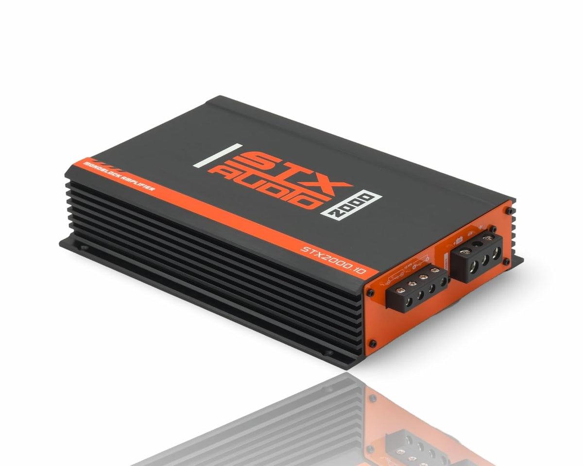 STX Audio STX2000.1D 2000W Class D Monoblock Amplifier