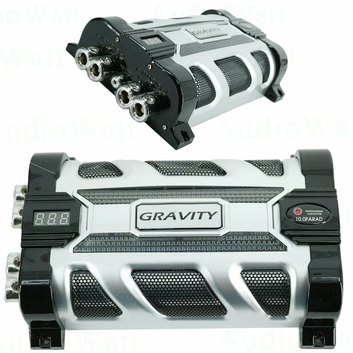 Gravity GR-10.0 10 Farad Car Audio Stiffening Capacitor