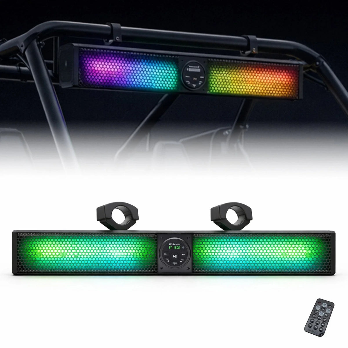 Gravity GRS36LED 36-Inch RGB Bluetooth Soundbar