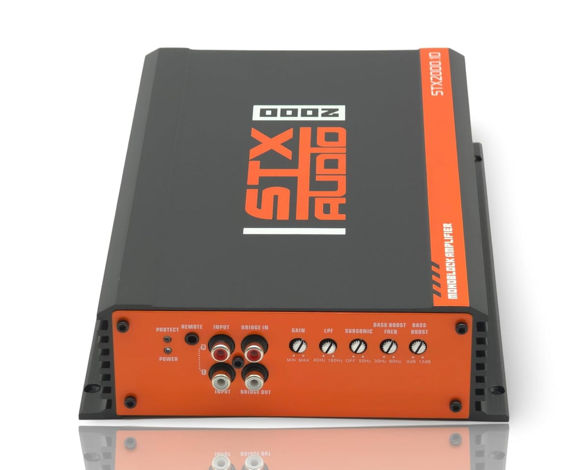 STX Audio STX2000.1D 2000W Class D Monoblock Amplifier