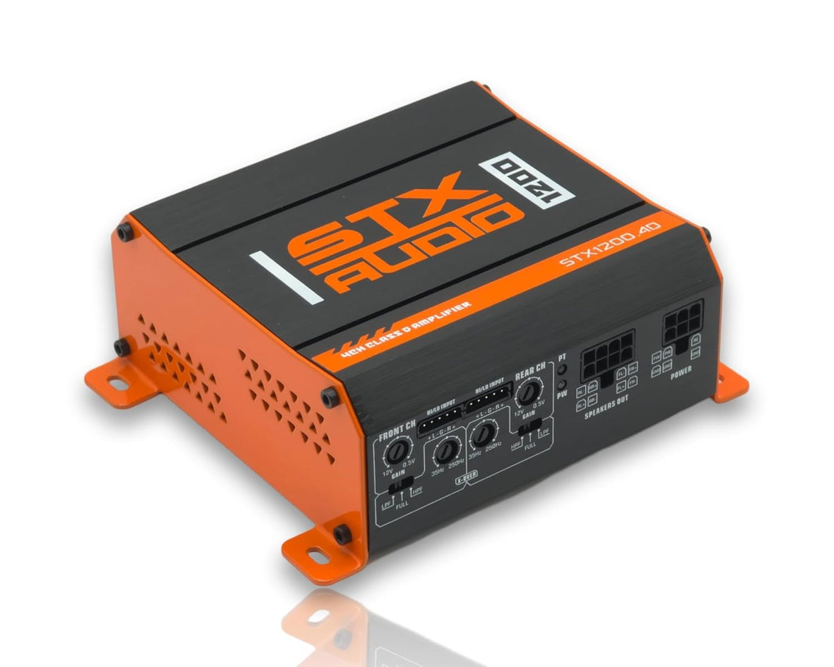 STX Audio STX1200.4D 4-Channel Class D Amplifier