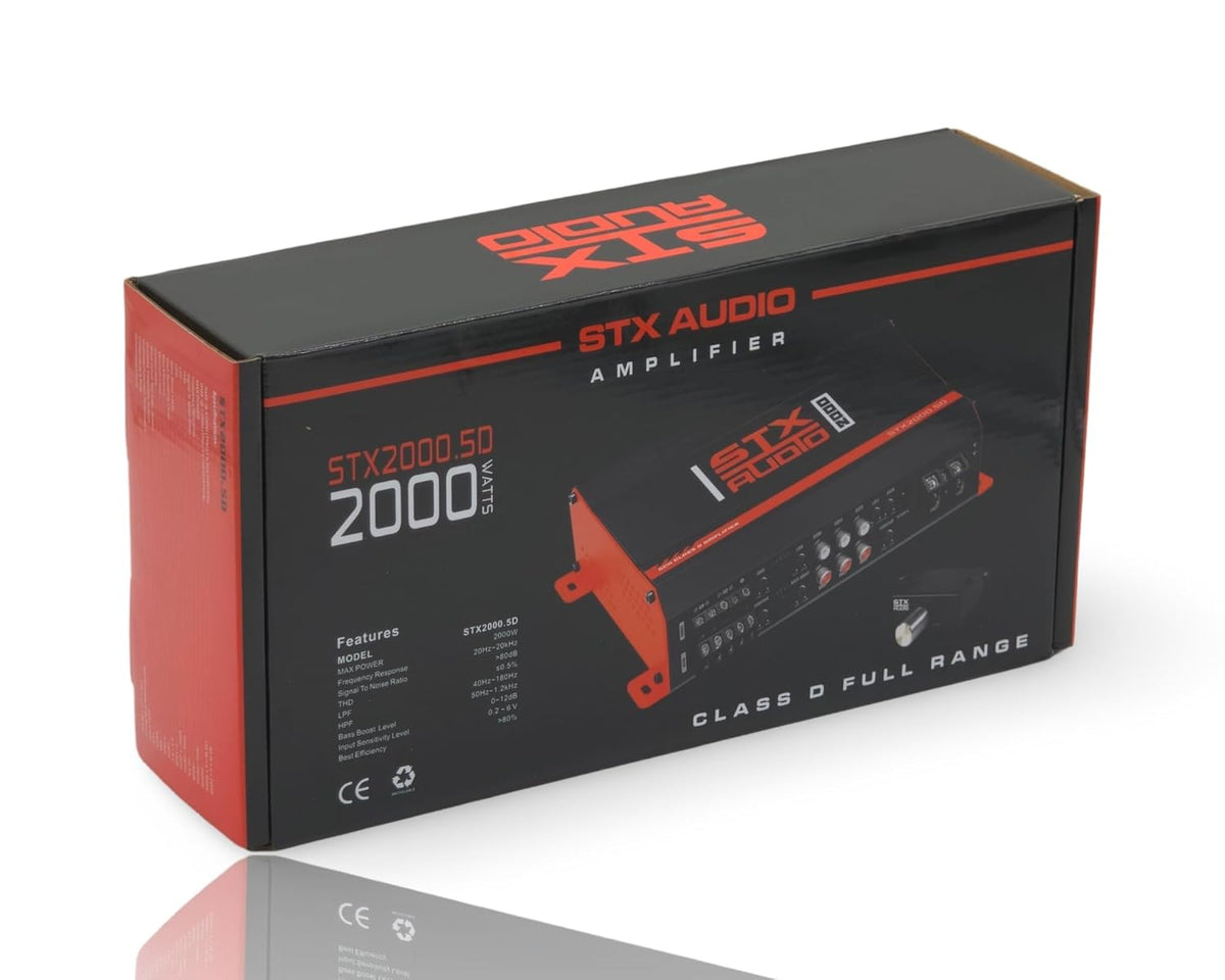 STX Audio STX2000.5D 5-Channel Class D Amplifier