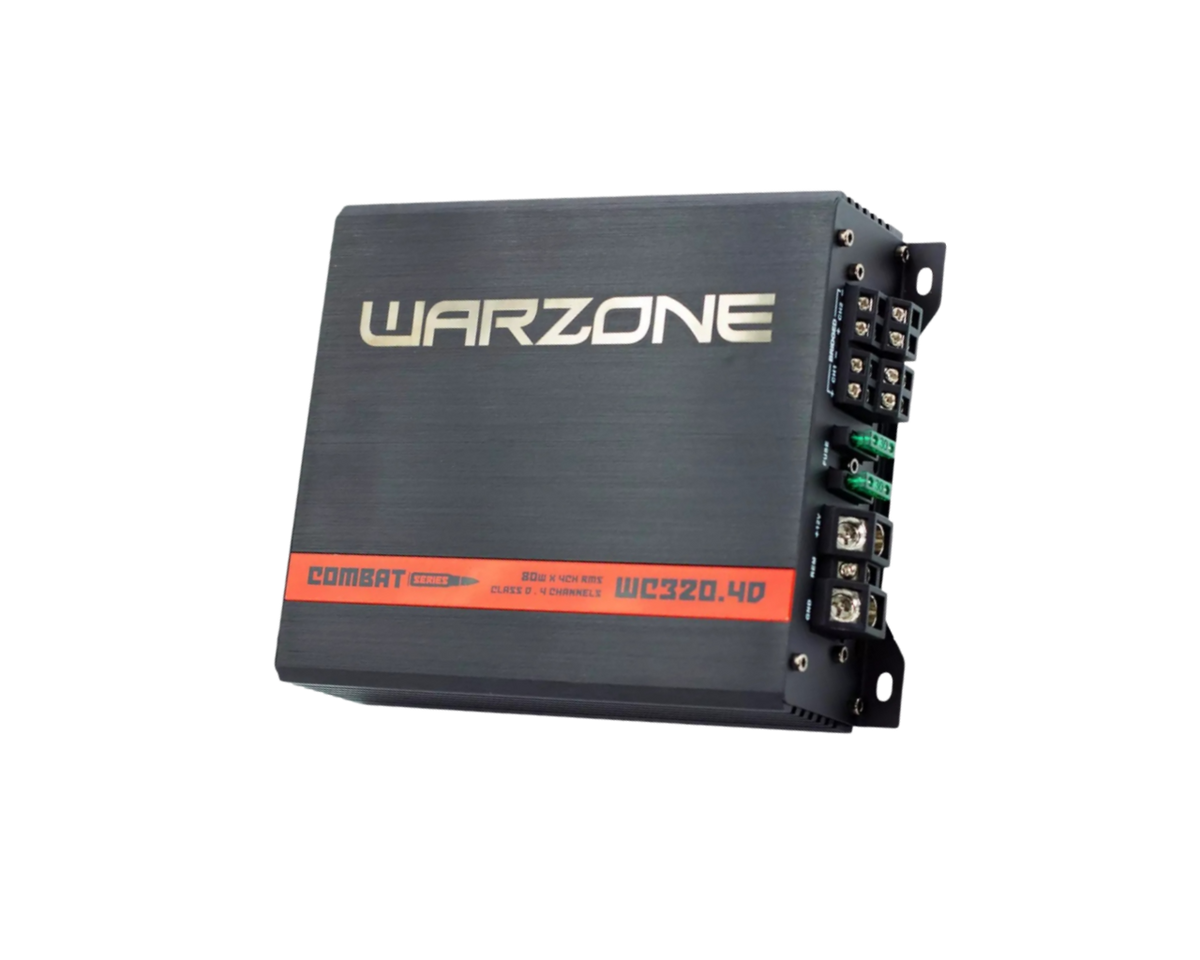 Gravity Warzone WC320-4D 4-Channel Class D Amplifier