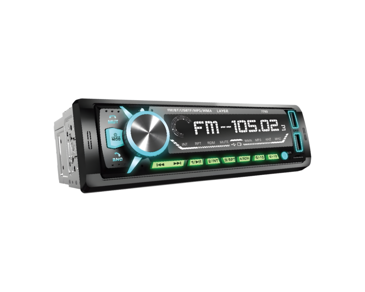 STX STX-70BT Single DIN Bluetooth Car Stereo