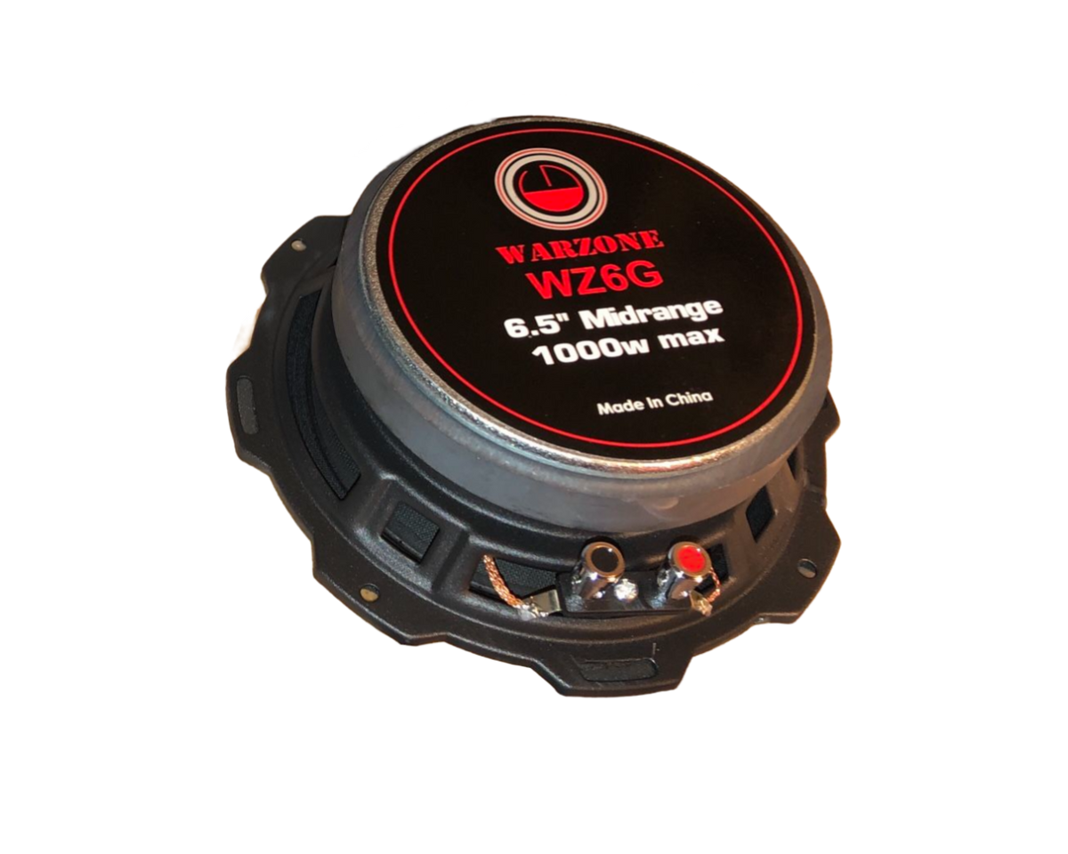WARZONE WZ6G 6.5" Pro Midrange Car Speaker