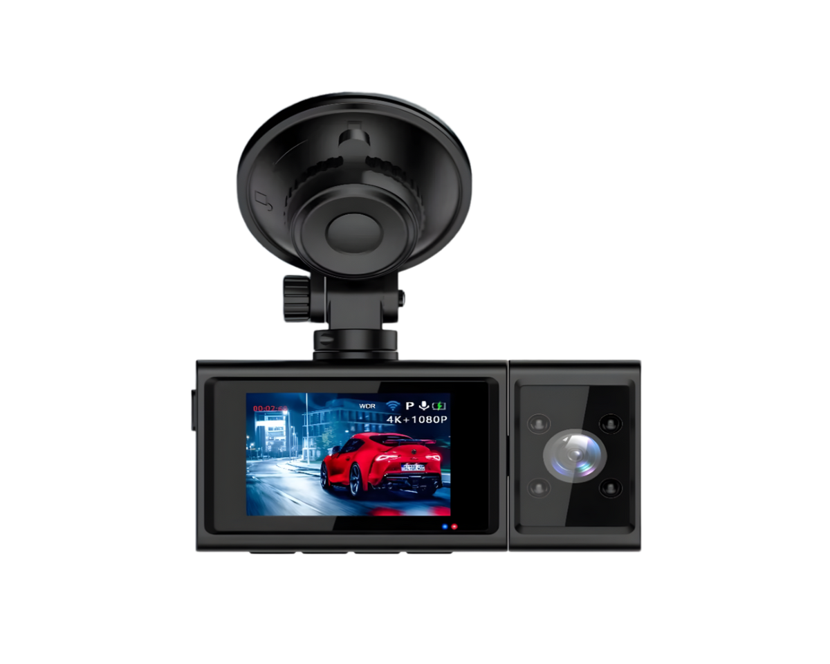 XTREMEVISION G-412WCH 3-Channel 4K Dash Cam