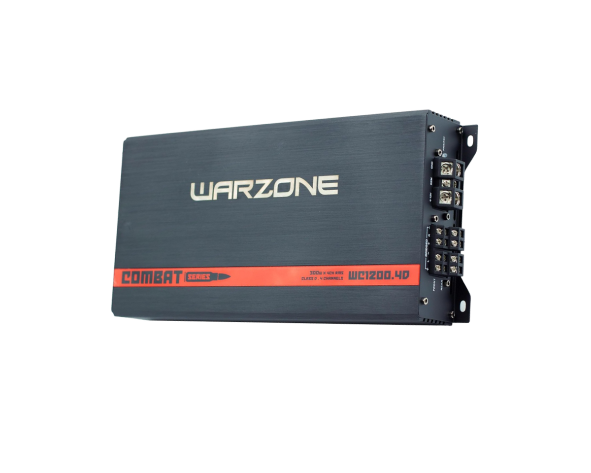WARZONE WC1200.4D 4-Channel Class D Car Amplifier