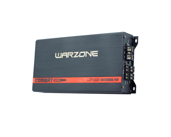 WARZONE WC1200.4D 4-Channel Class D Car Amplifier