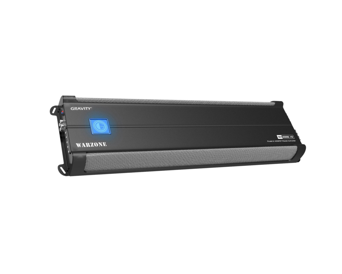 WARZONE WZ6000-1D Class D Monoblock Car Amplifier