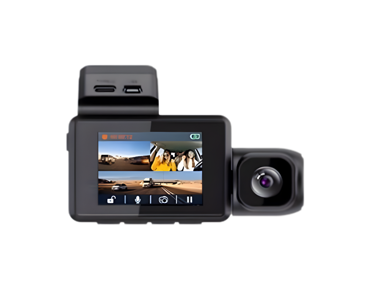 Xtremevision G-444WCH 3-Channel 4K Dash Cam