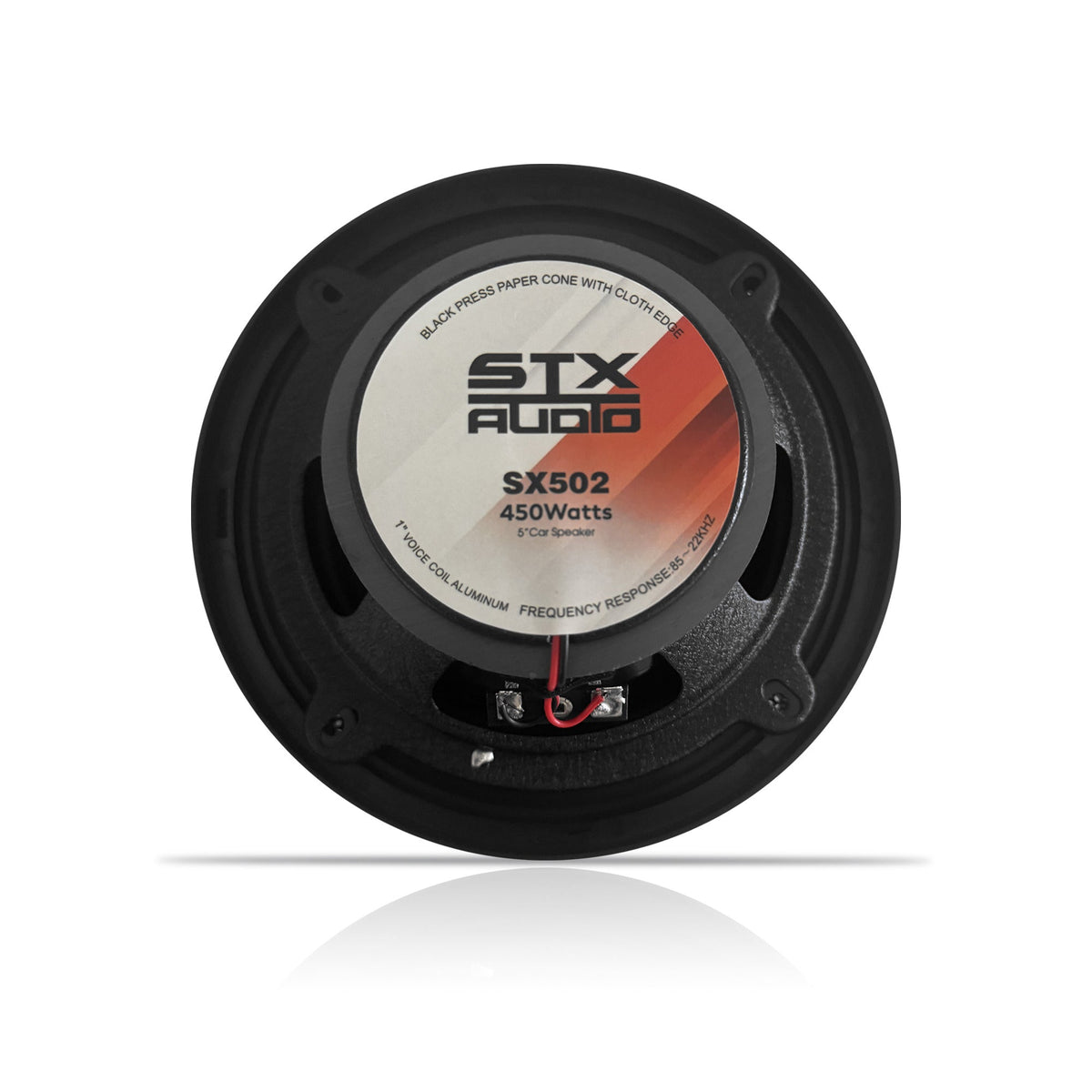 STX Audio SX502 5.25 in 2-Way Coaxial Car Speakers 450W 4 Ohm Pair